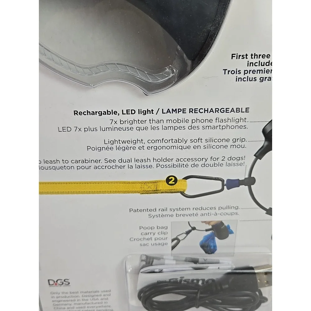 I'm Gismo Dog Leash System Night Bundle Kit Dog Walking System MSRP $64